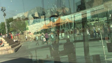 City life of Melbourne Federation Square