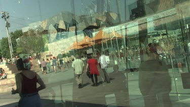 City life of Melbourne Federation Square