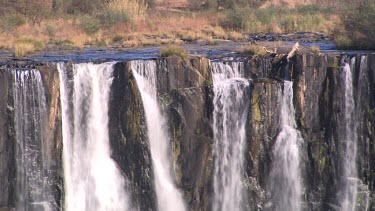 MS waterfall Africa south Africa over rocks spray moisture fresh