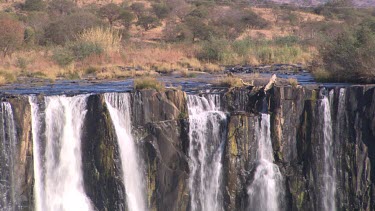 MS waterfall Africa south Africa over rocks spray moisture fresh
