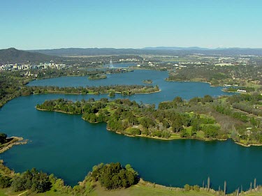 Canberra ACT. Australian Capital Territory. Lake Burley Griffin