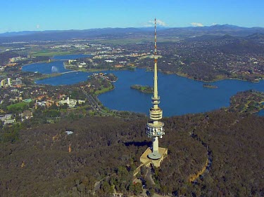 Canberra and  Lake burley Griffin