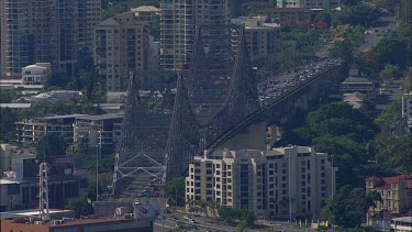 Brisbane, Queensland. Storey bridge. Brisbane River.