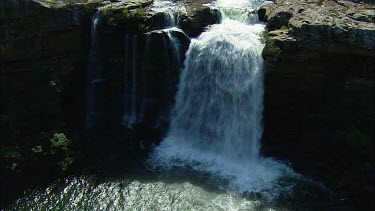 Cataract river, waterfalls and rapids.