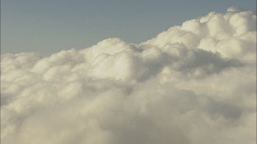 Thick white clouds Part of rolling cloud Morning Glory phenomenon