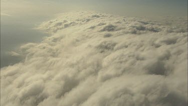 Thick white clouds Part of rolling cloud Morning Glory phenomenon