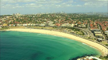Aerial Bondi Beach, Sydney