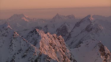 Aerial of Mount Everest