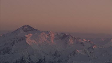 Aerial of Mount Everest