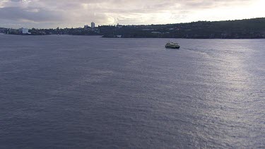 Aerial - Sydney - Port Jackson - Manly Ferry