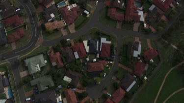 Sydney to Blue Mountains - Aerial - Sydney Suburbs- Housing