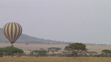 Balloon in Serengeti NP, Tanzania