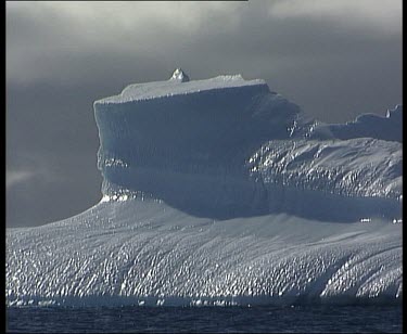 Iceberg with smooth surface