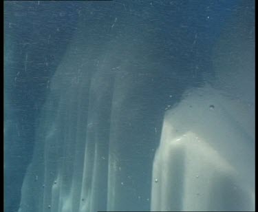 Underwater iceberg