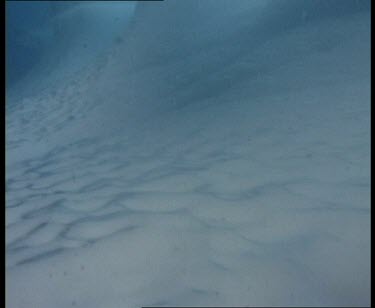 Underwater iceberg