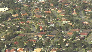 Suburbia, houses.
