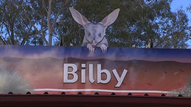 Bilby sign (Dreamworld - possible license restrictions)