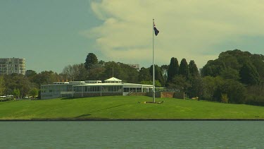 Australian Flag, Canberra, Lake Burley Griffith