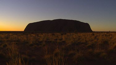 Uluru early morning light,