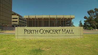 Perth Concert Hall, zoom in.