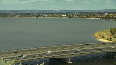 Bridge over Swan River Perth.