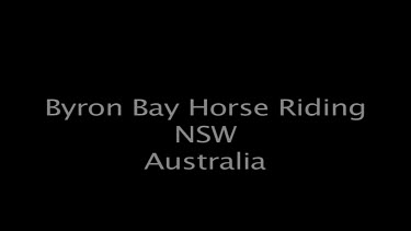 Byron Bay Horse Riding NSW Australia