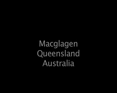 Macglagan Queensland Australia