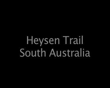Heysen Trail South Australia