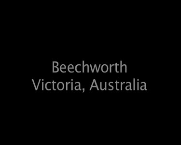 Beechworth Victoria, Australia