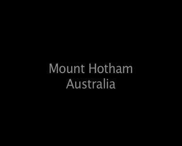 Mount Hotham Australia