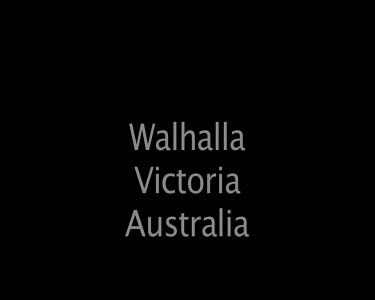Walhalla Victoria Australia