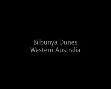 Bilbunya Dunes Western Australia