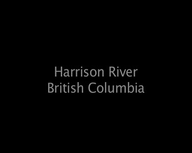 Harrison River British Columbia