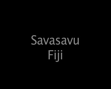 Savasavu Fiji