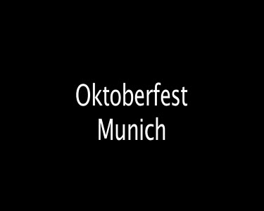 Oktoberfest Munich