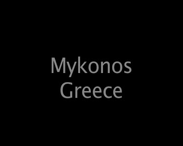 Mykonos Greece