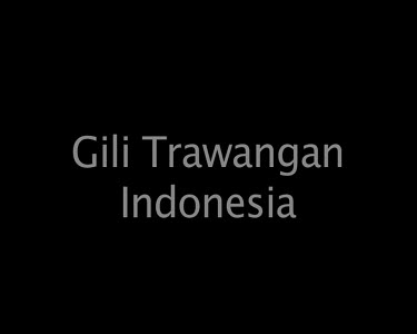 Gili Trawangan Indonesia