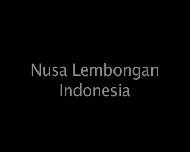 Nusa Lembongan Indonesia