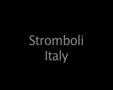 Stromboli Italy