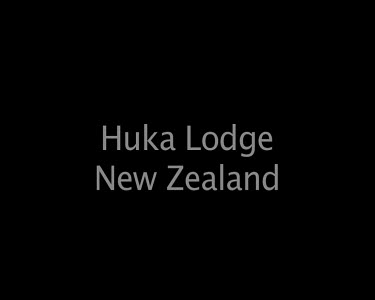 Huka Lodge New Zealand