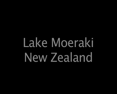 Lake Moeraki New Zealand
