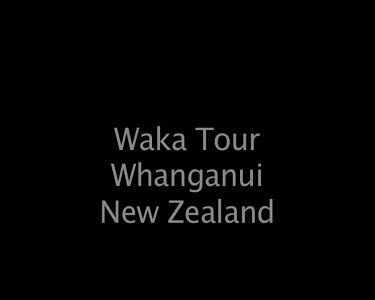 Waka Tour Whanganui New Zealand