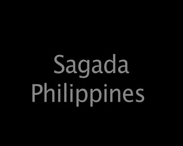 Sagada Phillipines