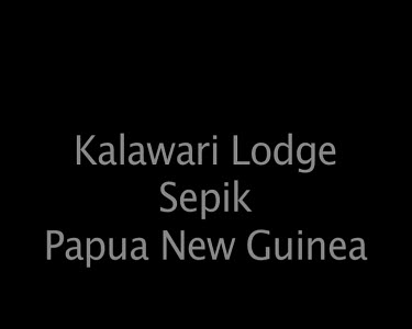 Kalawari Lodge Sepik Papua New Guinea