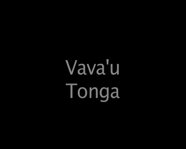 Vava'u Tonga