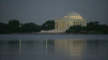 The Jefferson Memorial in Washington DC