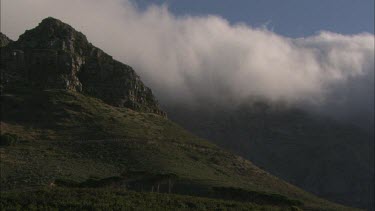 Clouds and mountains, South Africa.