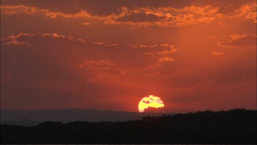 Sunset, Australia.