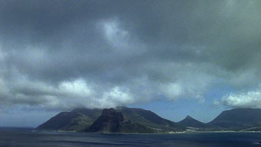 Storm Clouds blowing over Hout Bay, Cape Town,