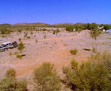 Off-road biking and desert landscape.